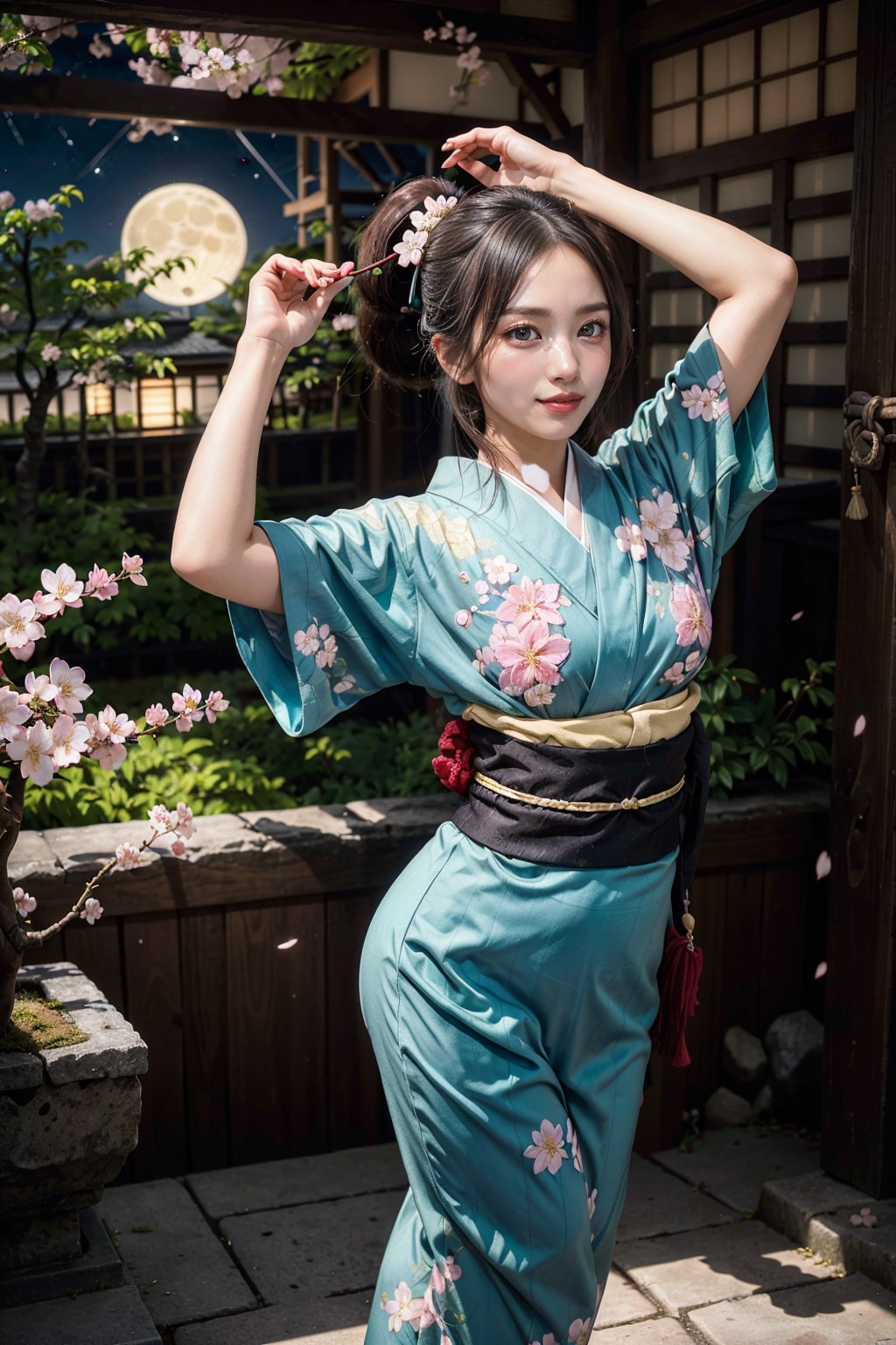 着物のお姉さん