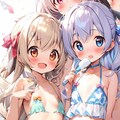 妹ちゃんとお姉ちゃん 1『きゃは♪水着です～♡』 2枚目