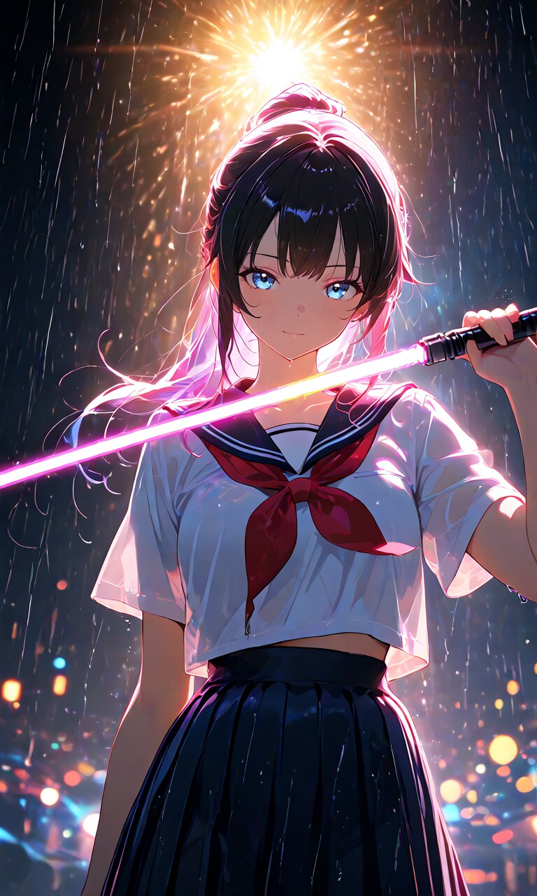 セーラー服とライトセイバー