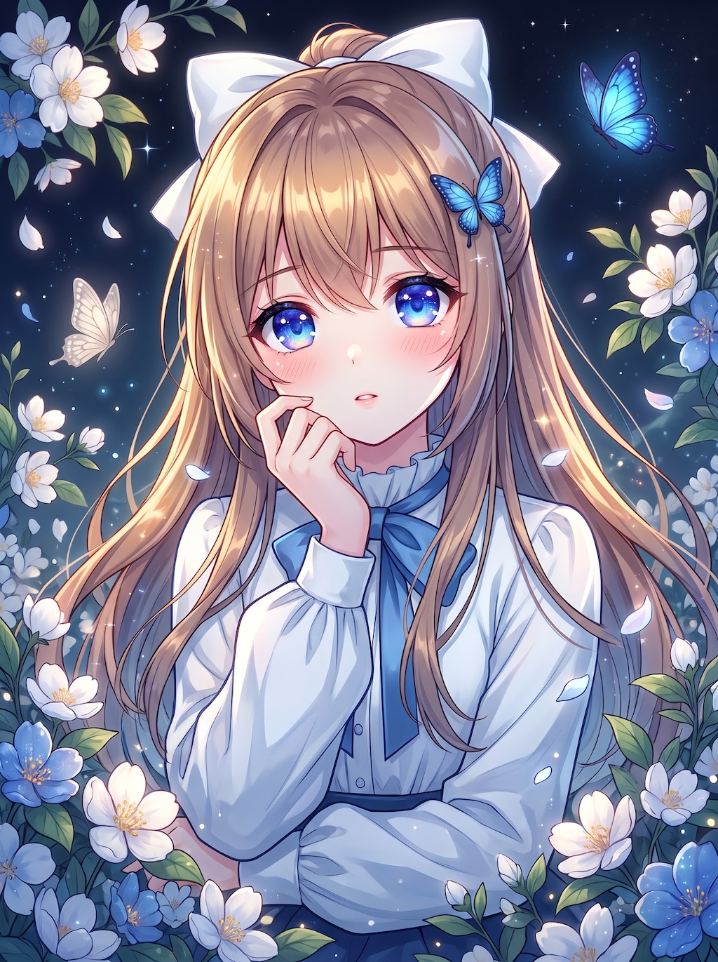 蒼瞳花影蝶夢