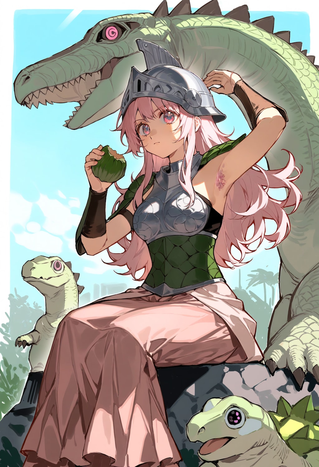 小説『桃竜戦士ももよ&桃竜』【ニャンノ世界】