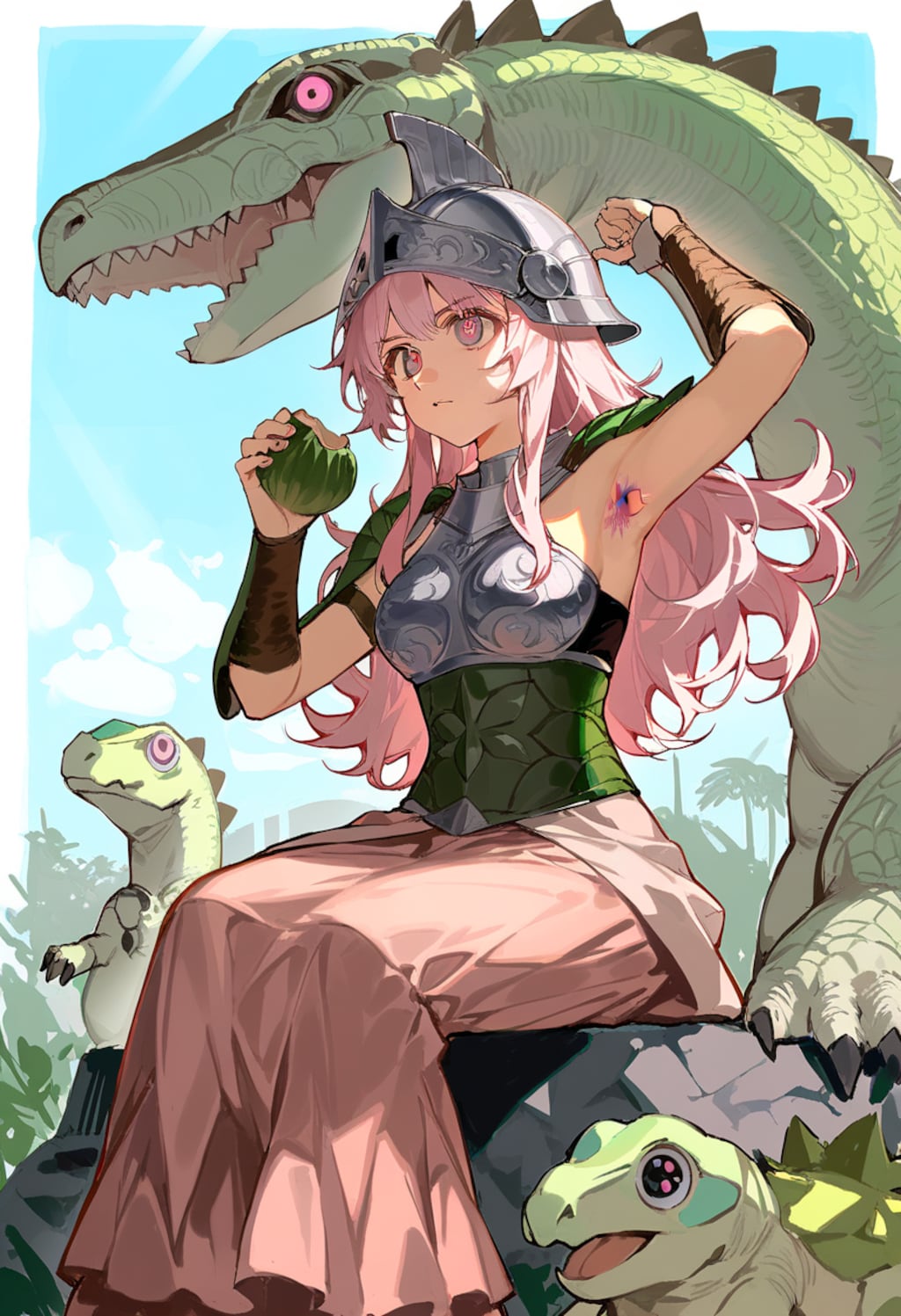 小説『桃竜戦士ももよ&桃竜』【ニャンノ世界】