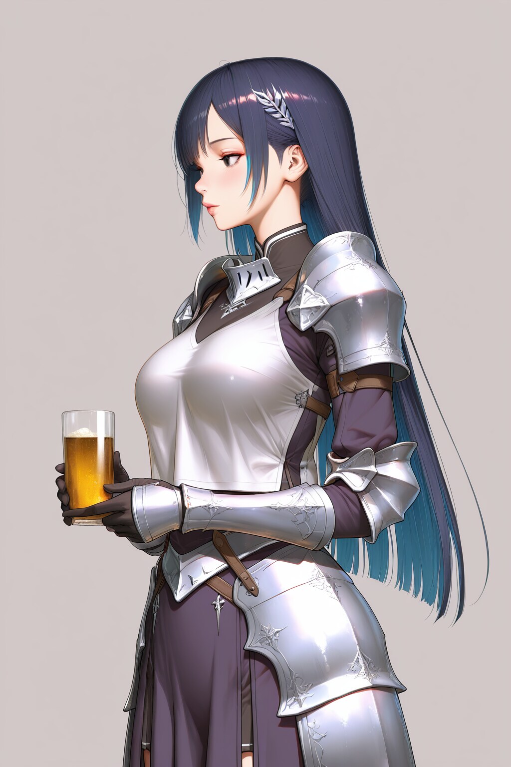 黒騎士さんセミリアル　QILIN版① | の人気AIイラスト・グラビア