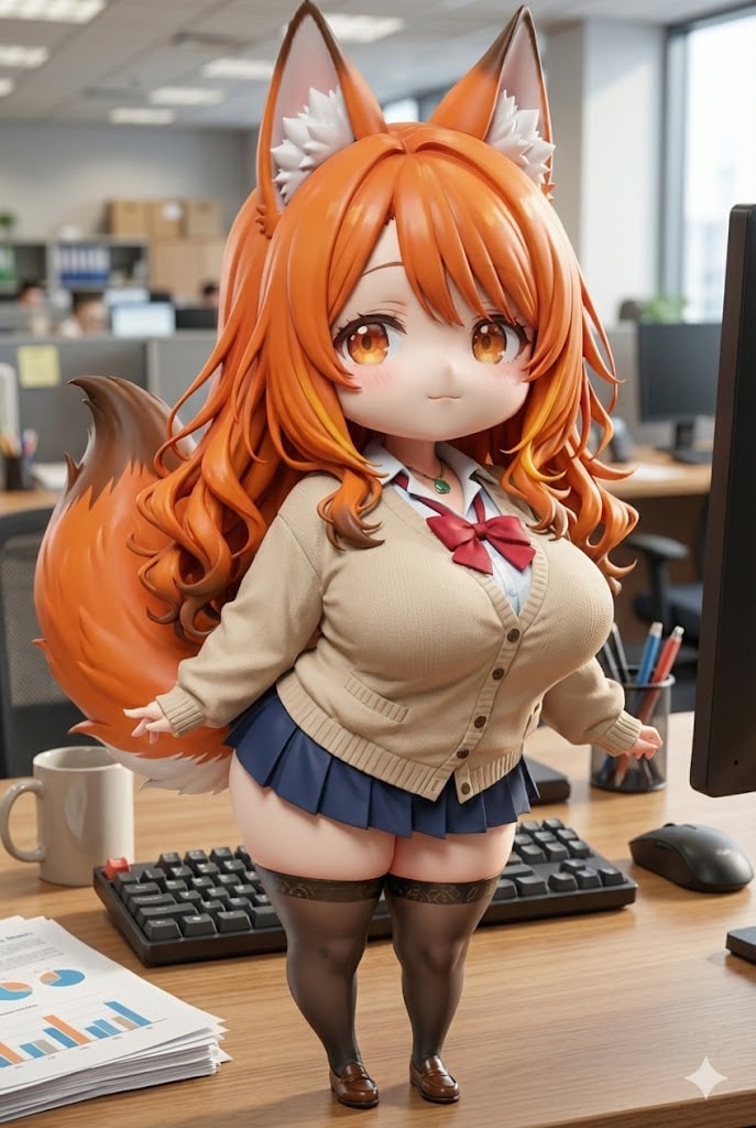 でかムチギツネフィギュア