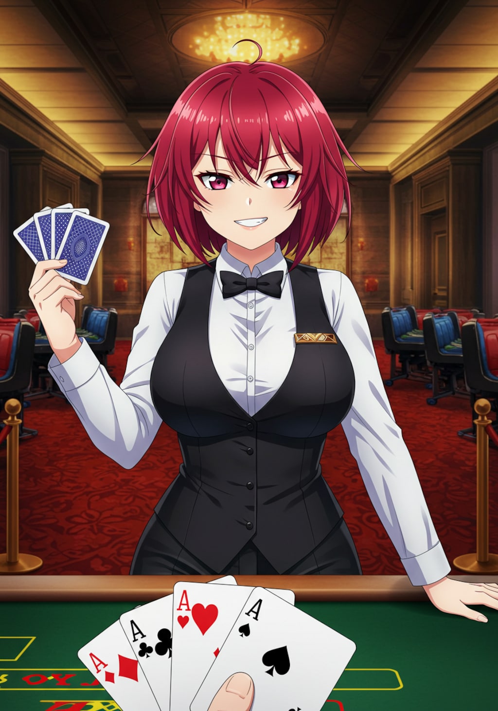 「役はできましたか？」「ボチボチデスネー」