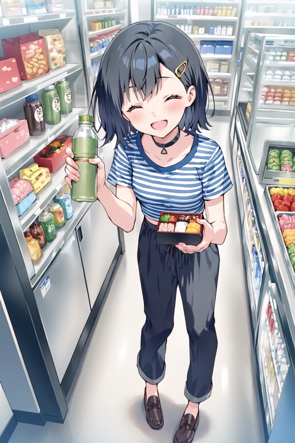 コンビニ戦利品 | の人気AIイラスト・グラビア