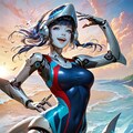 【海軍所属】少女ロイド　Model : Shark🦈 5枚目