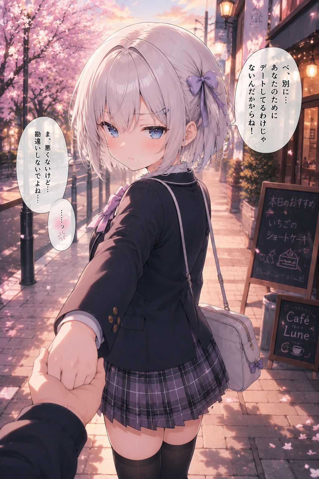 女の子がデートする漫画