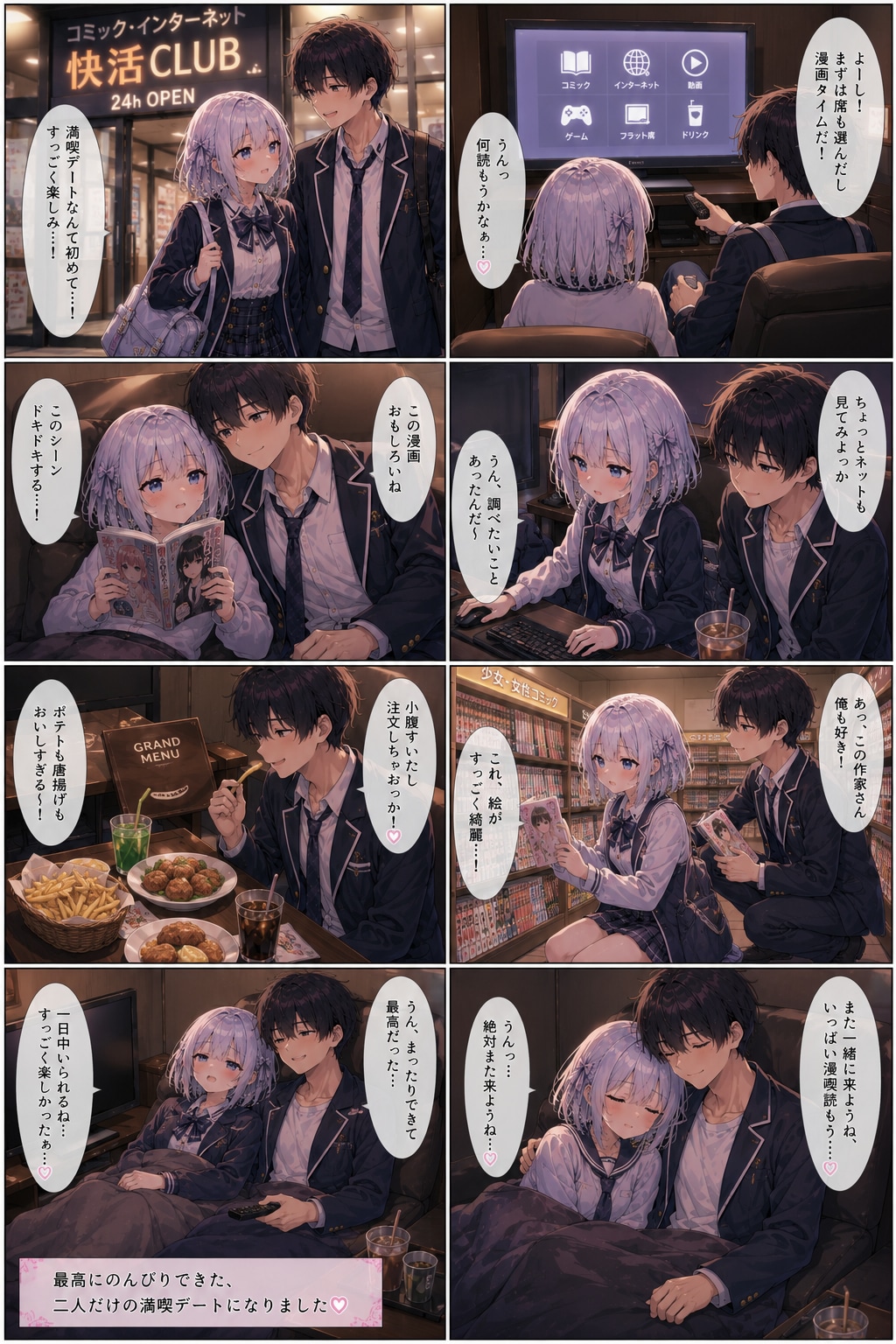 デートする小鞠ちゃん