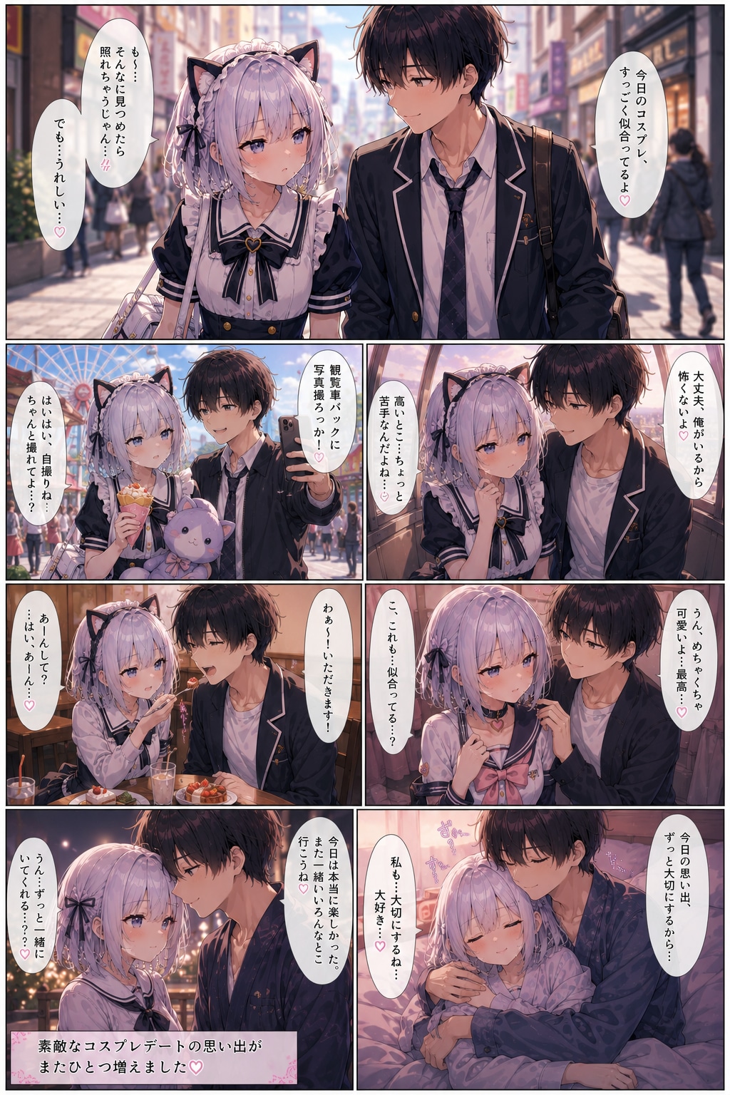 デートする小鞠ちゃん