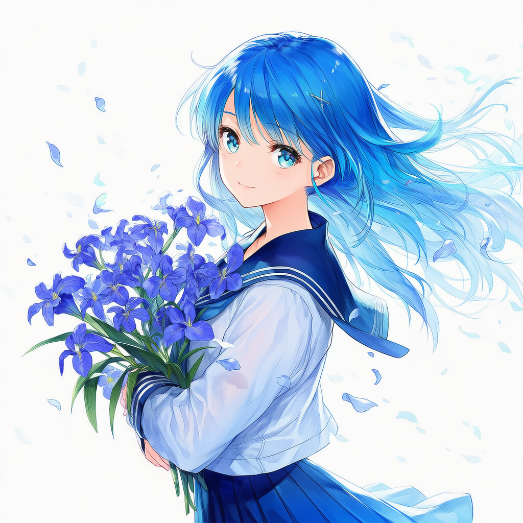 ５月の花　アイリス