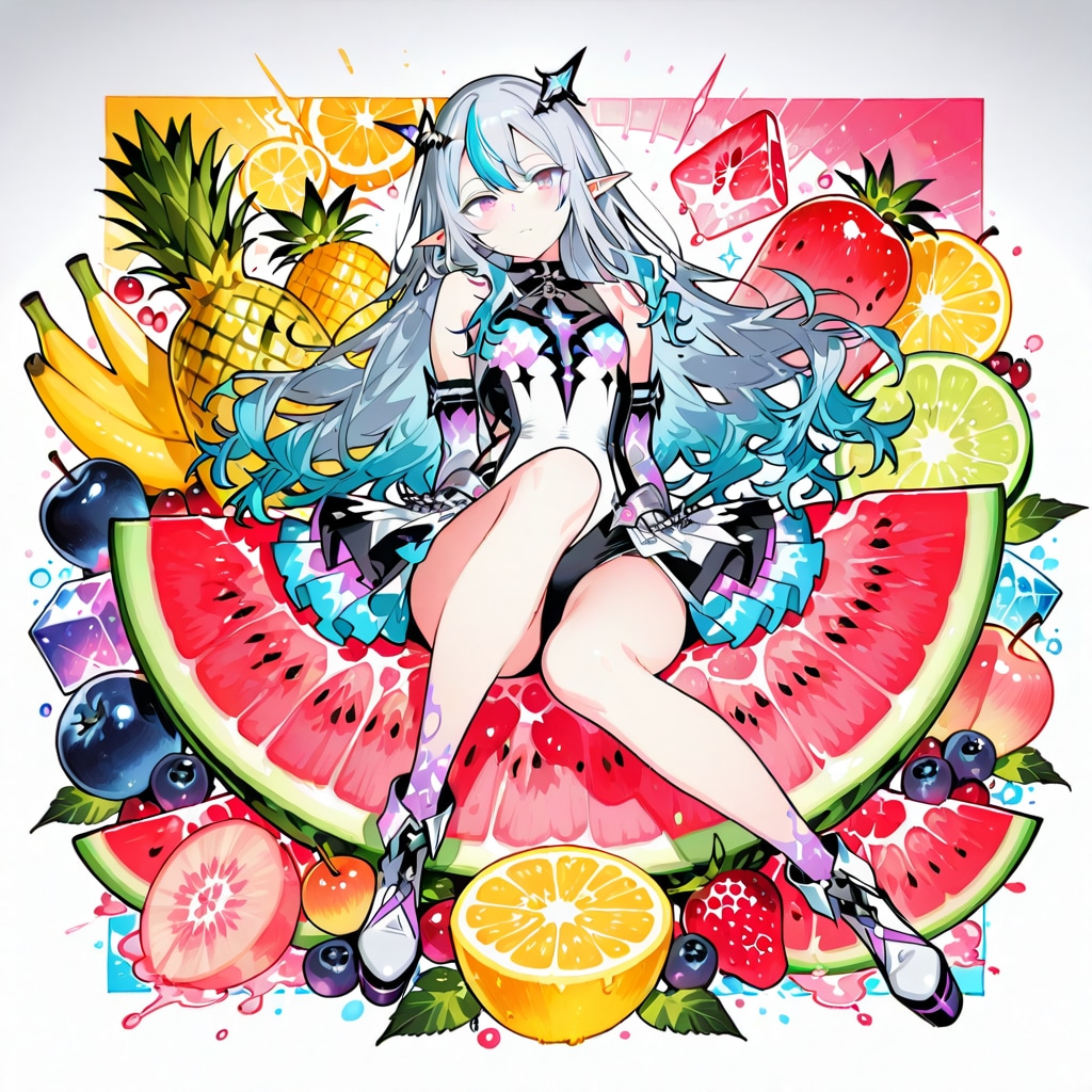 エルフの女の子