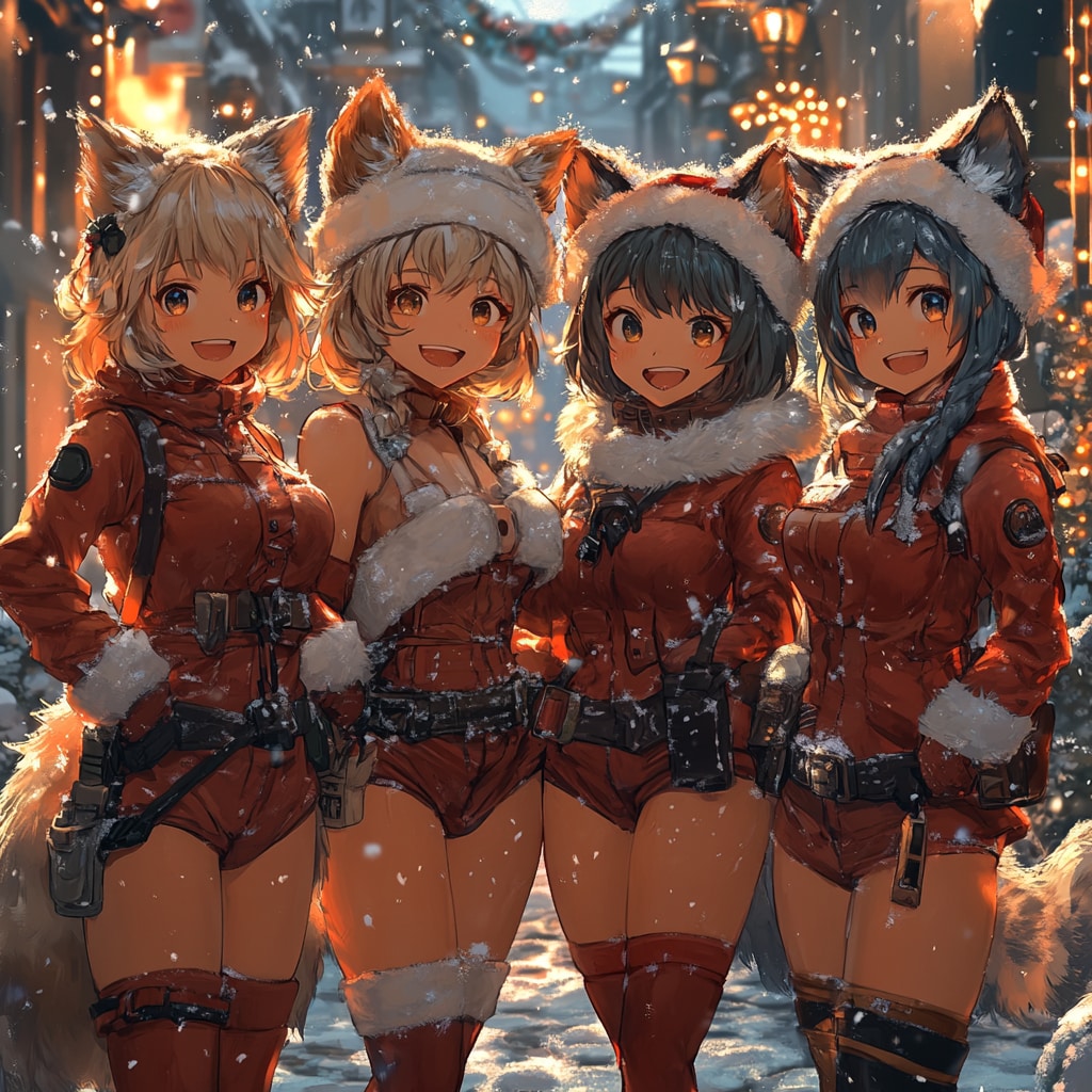 クリスマスイブの集い | の人気AIイラスト・グラビア