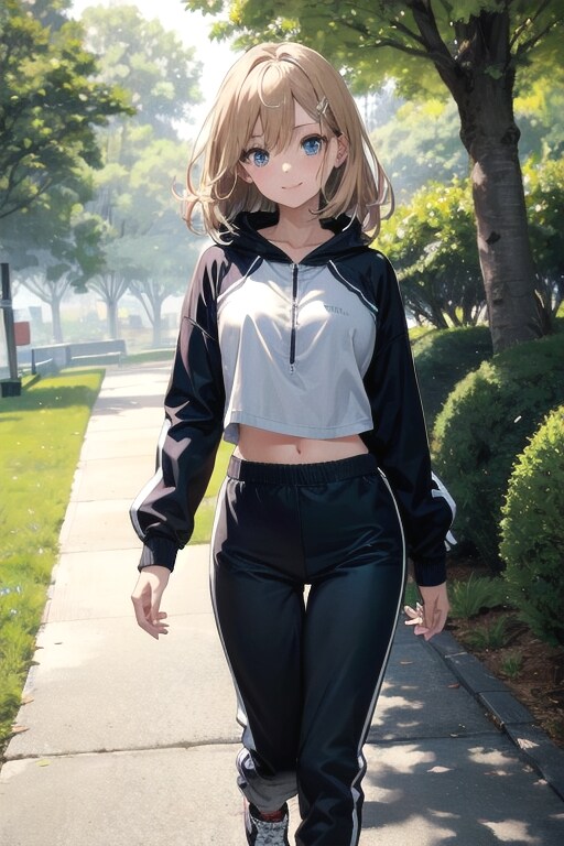 23歳、代々木の午後 | の人気AIイラスト・グラビア