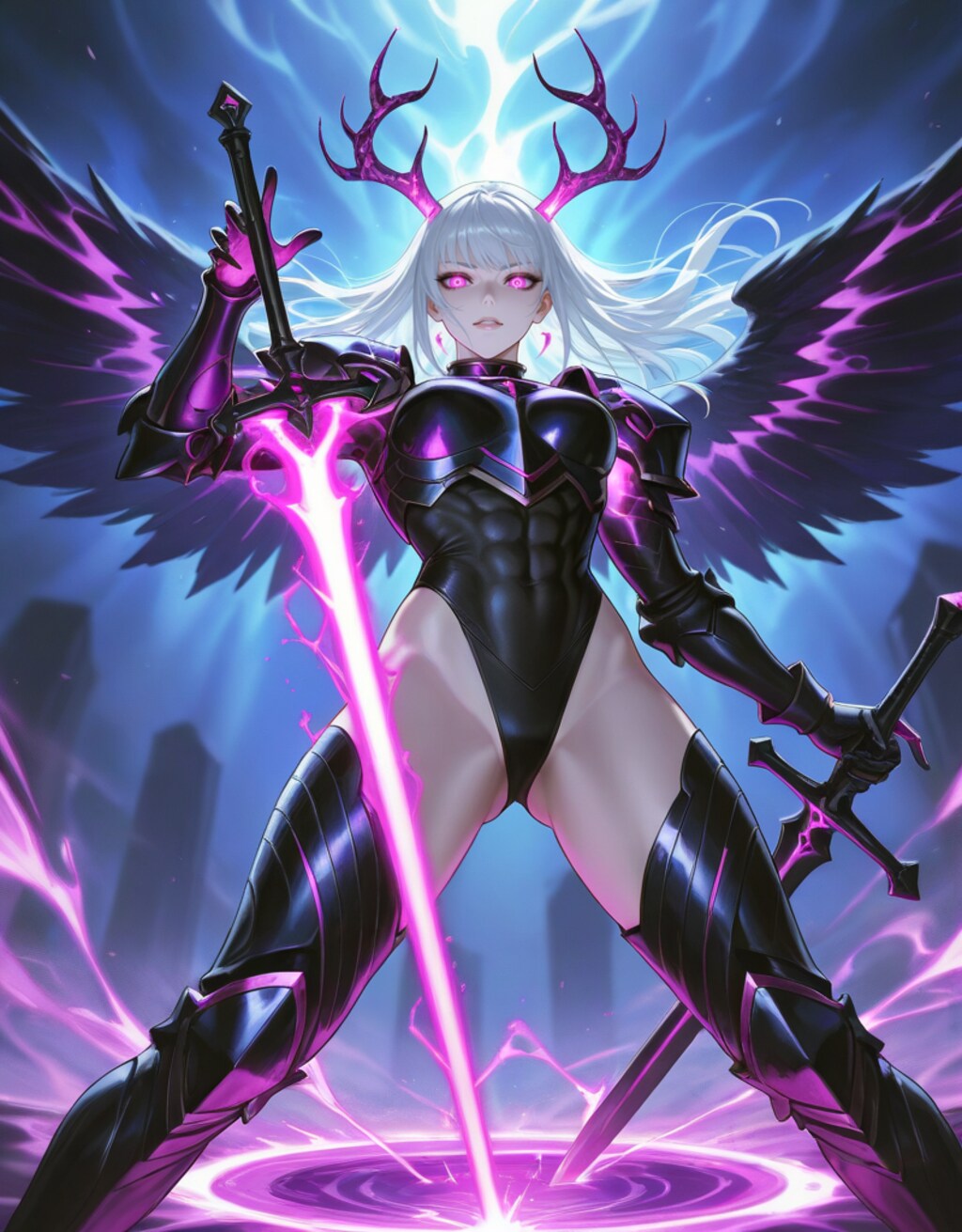枝角の悪魔