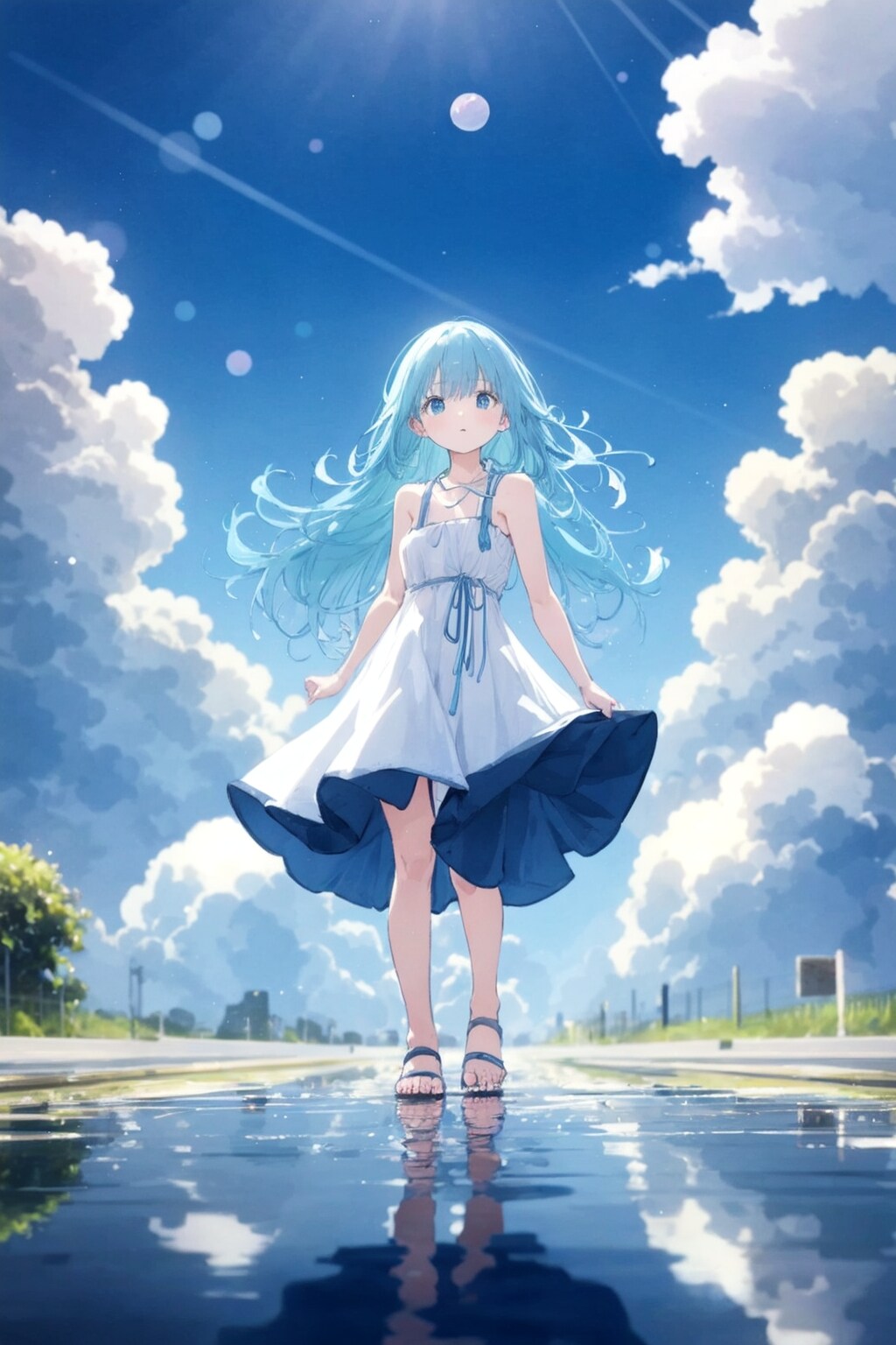 遠い夏の景色