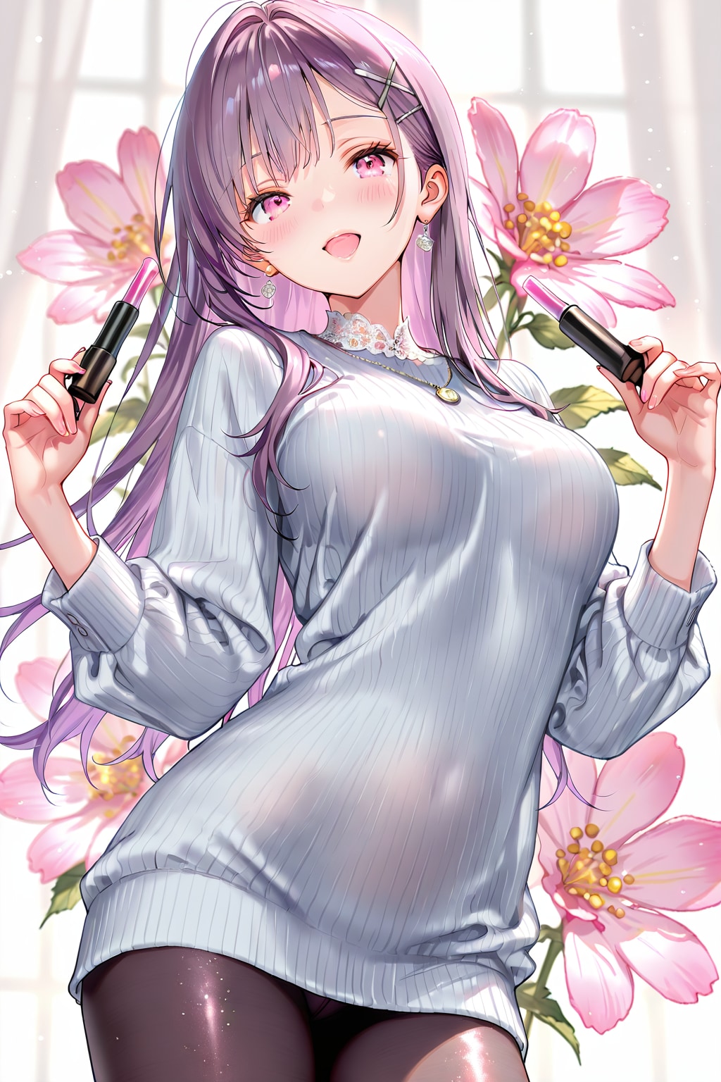 ナチュラルメイクでバッチリ決まった絵梨奈ちゃん❤️ | の人気AIイラスト・グラビア