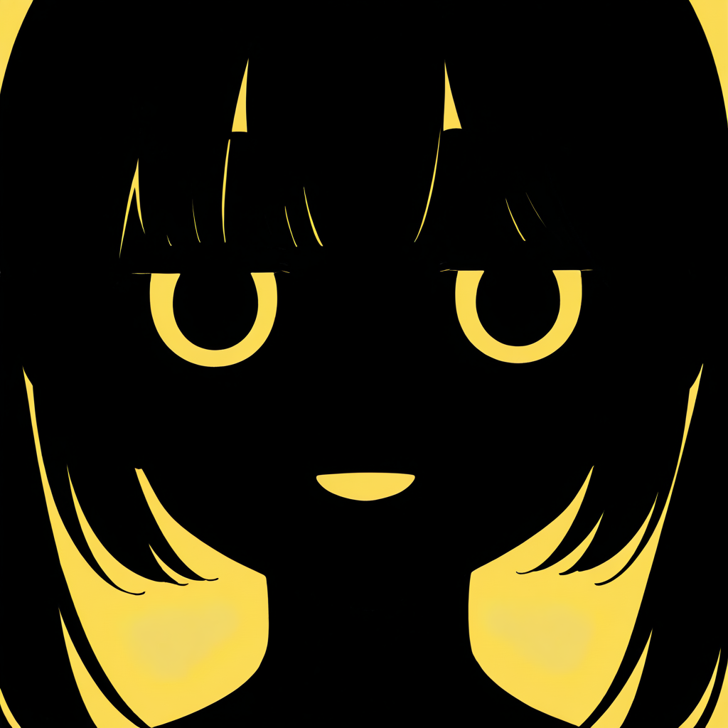 シンプルな顔のデザイン