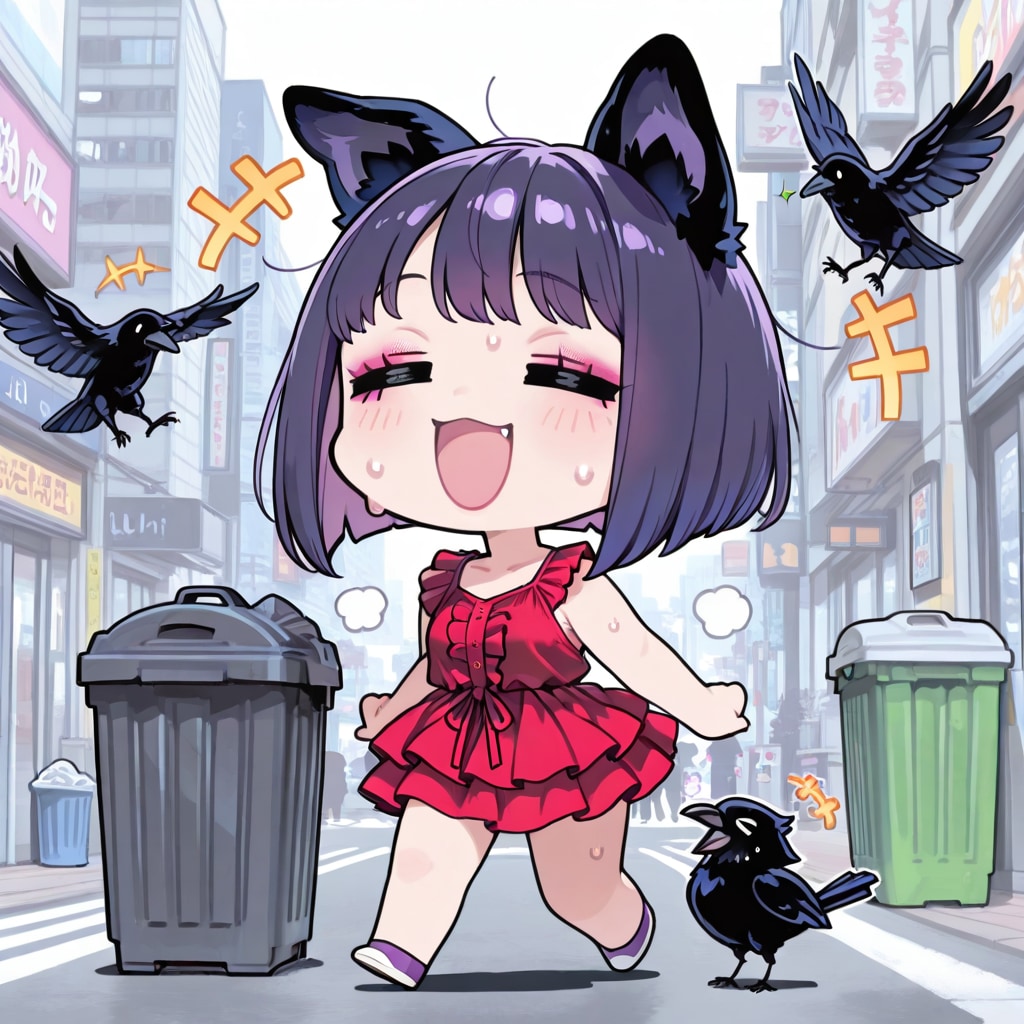 メイクした紫髪ちゃん | の人気AIイラスト・グラビア