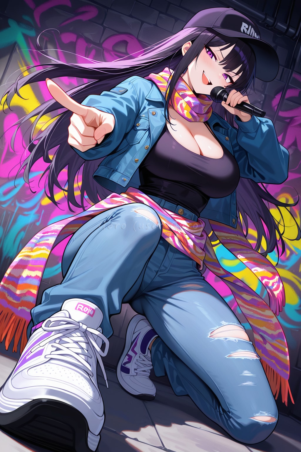 グラフィティラップバトル dutch angle