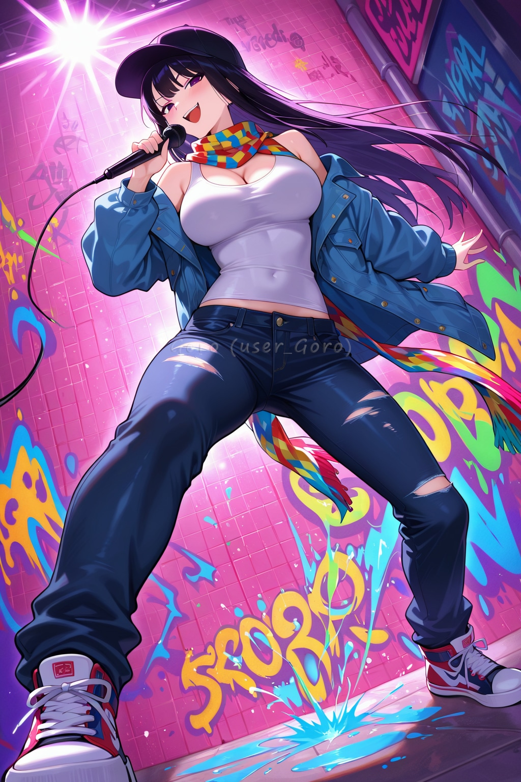 グラフィティラップバトル dutch angle