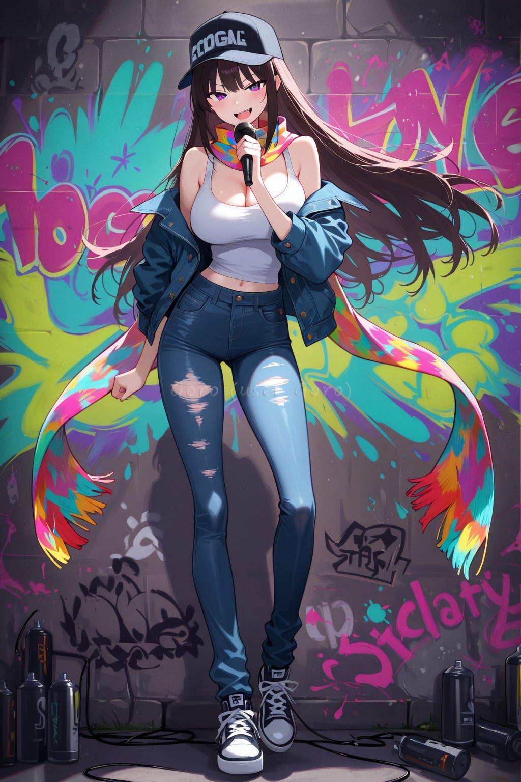 グラフィティラップバトル dutch angle