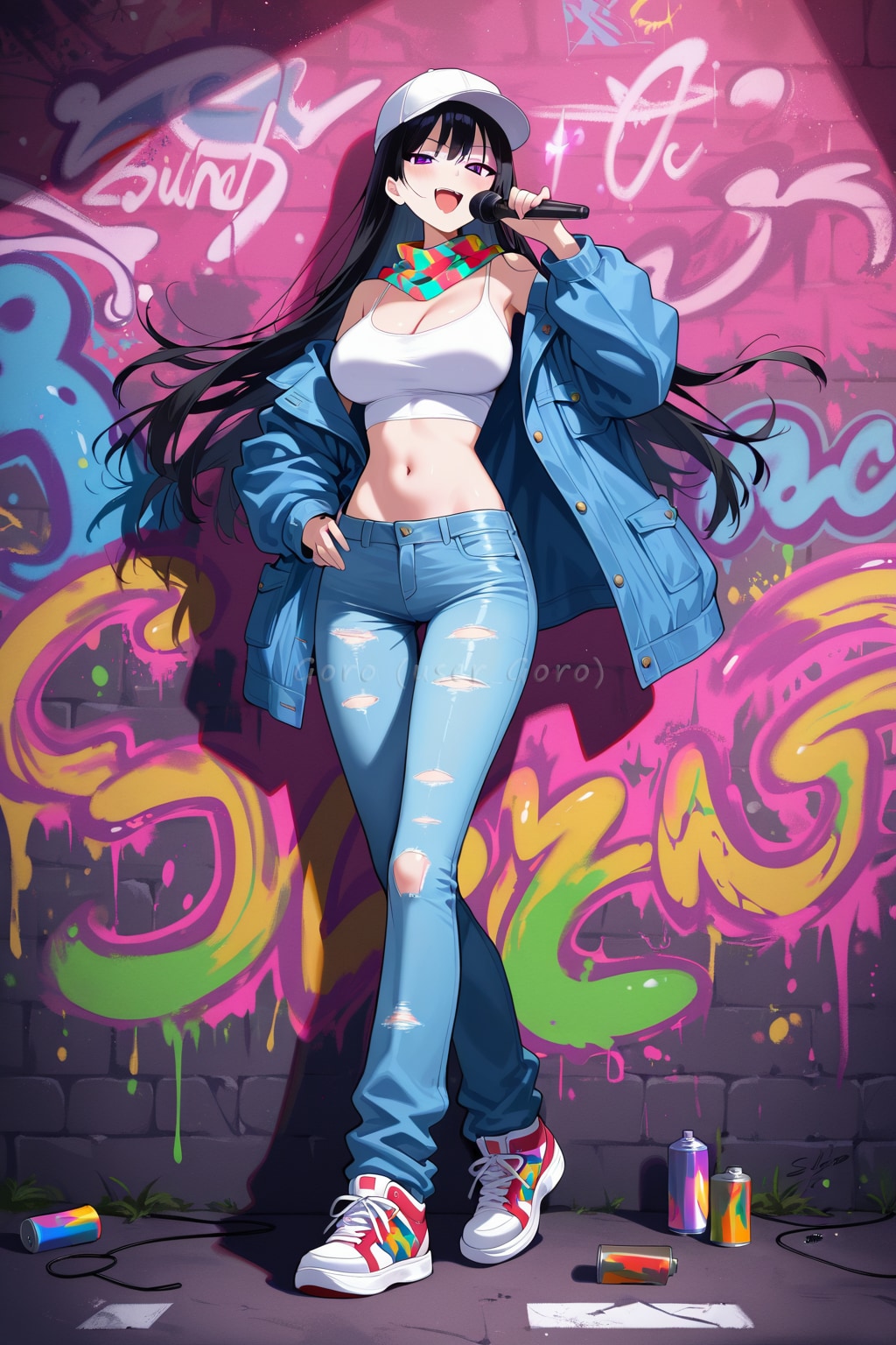 グラフィティラップバトル dutch angle