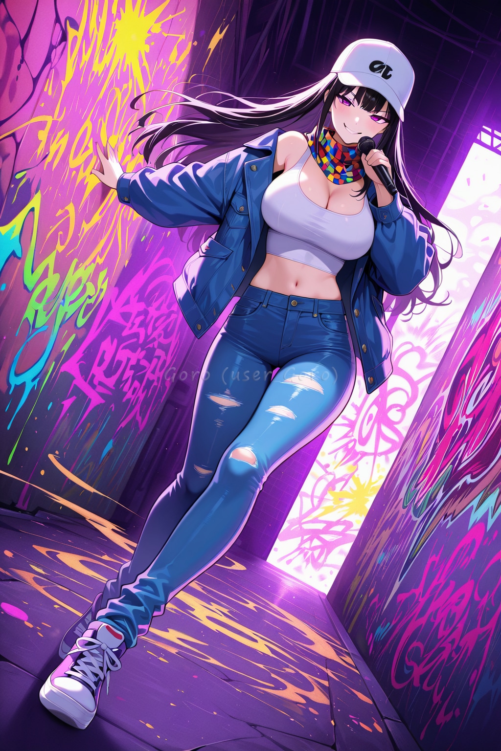 グラフィティラップバトル dutch angle