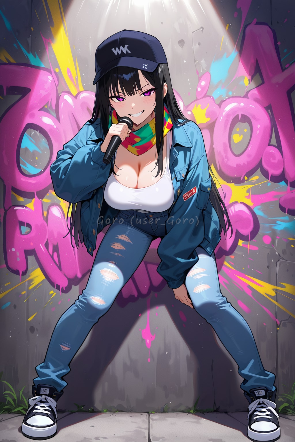 グラフィティラップバトル dutch angle