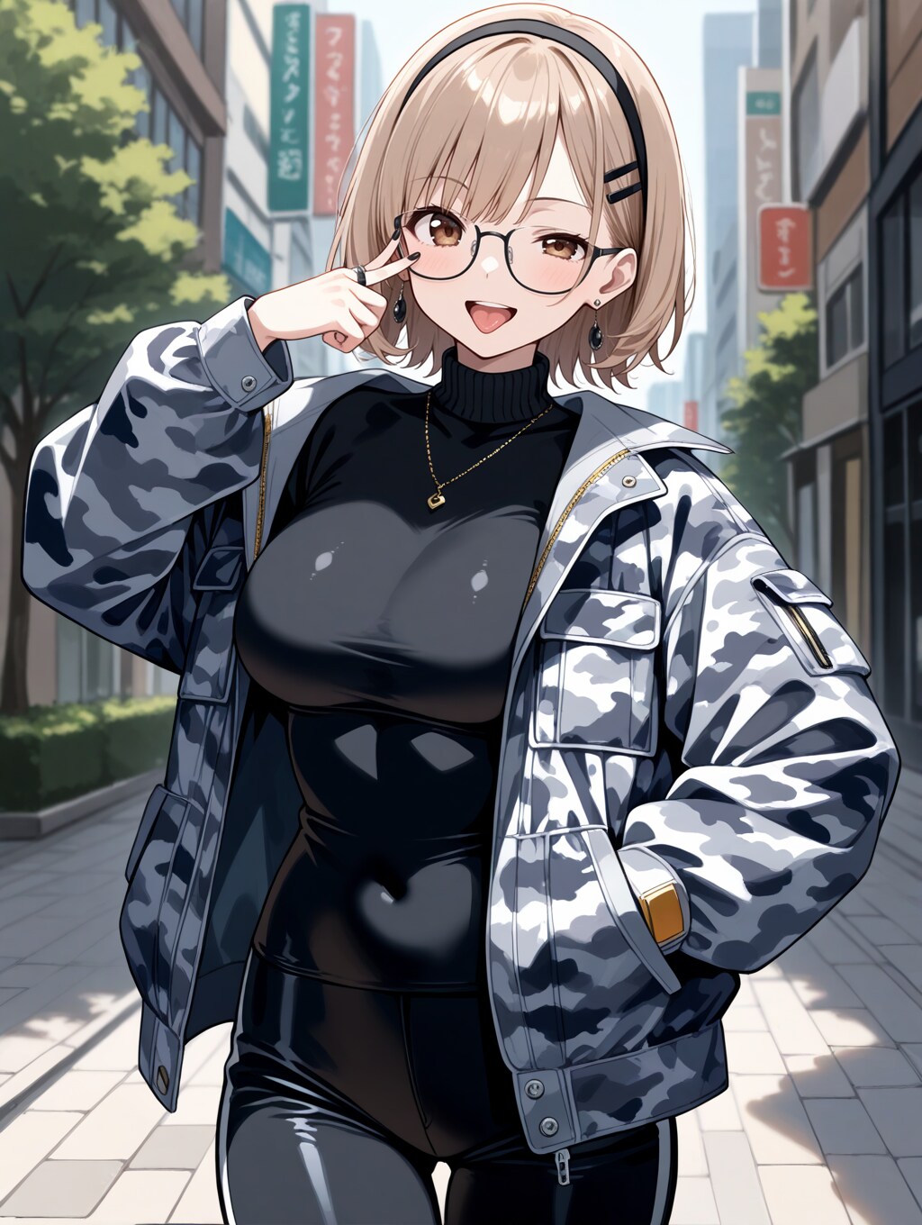 【今日の腹筋】べー！