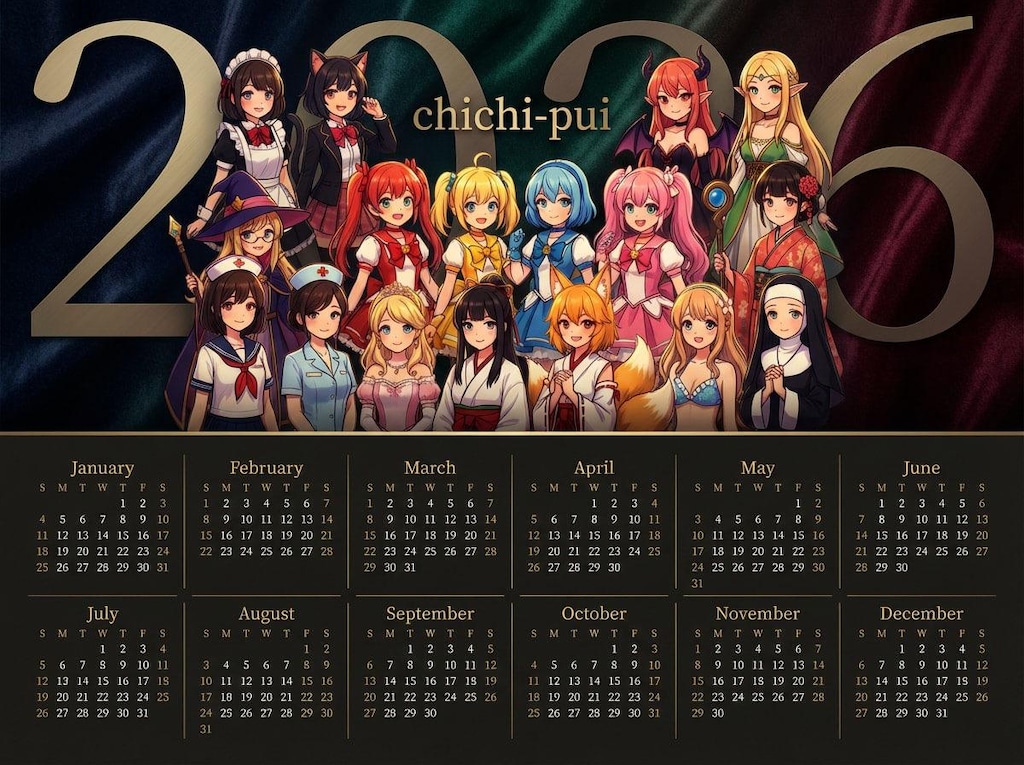 ★1月 カレンダー