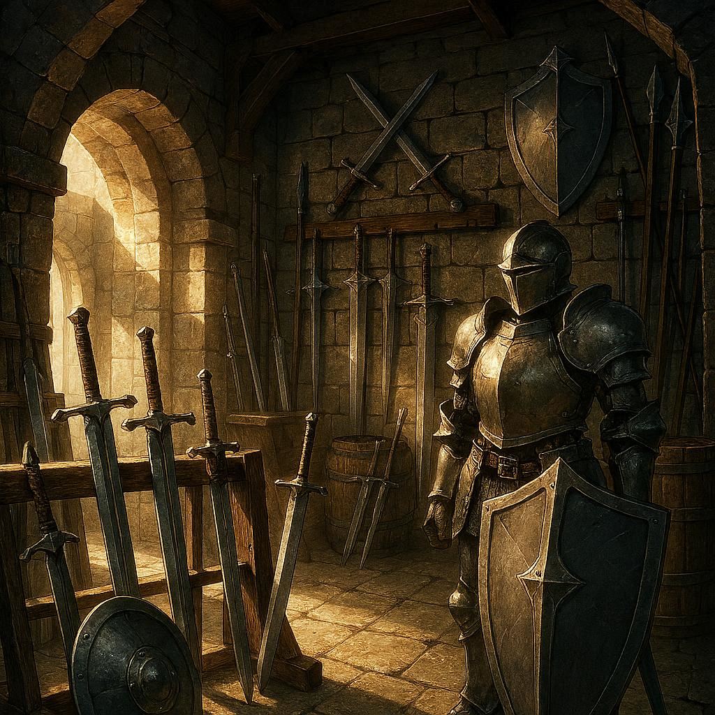 砦の武器庫 | の人気AIイラスト・グラビア