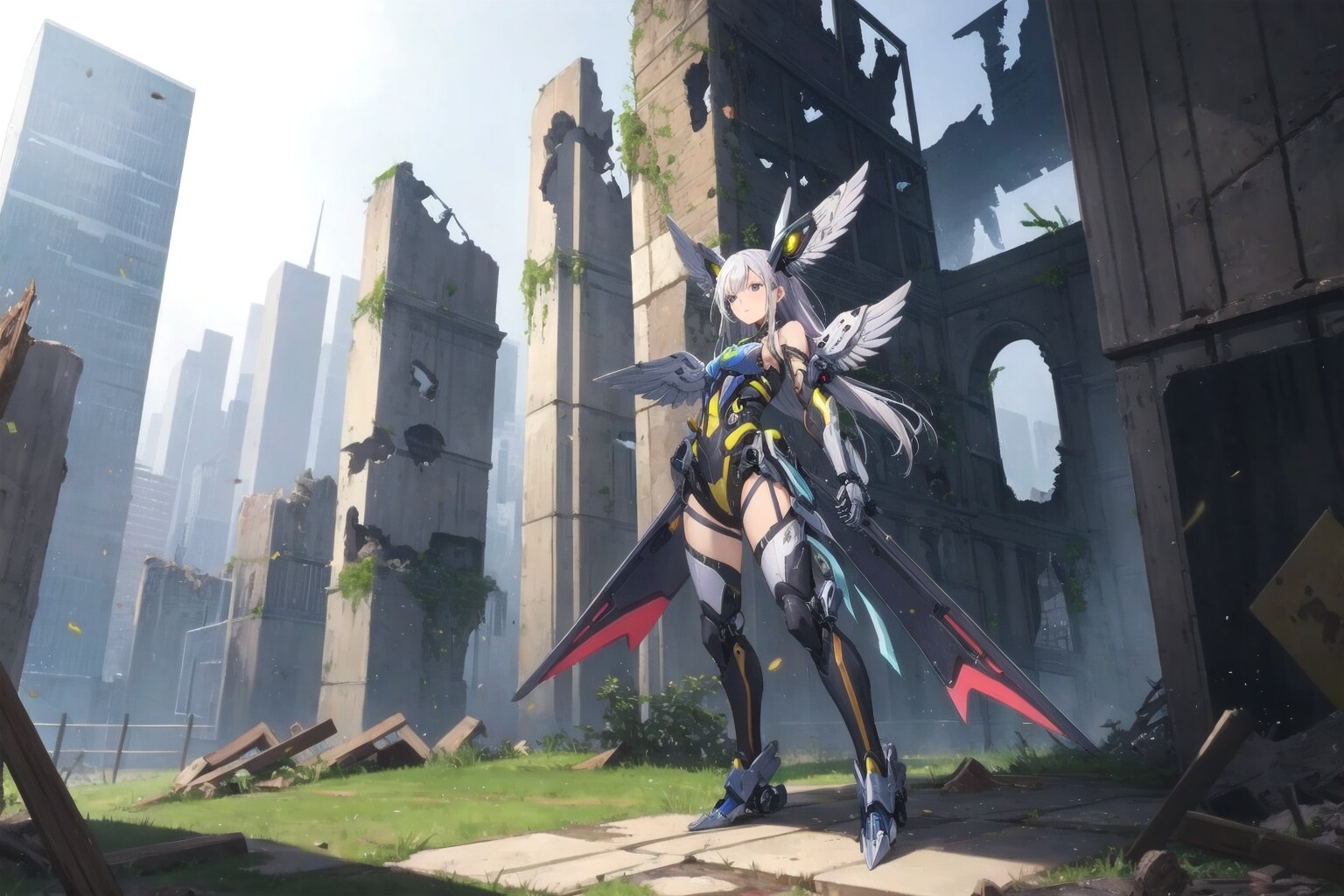 機械天使２ | の人気AIイラスト・グラビア