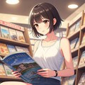 ピクセルちゃんと本屋さん 4枚目