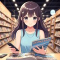 ピクセルちゃんと本屋さん 3枚目