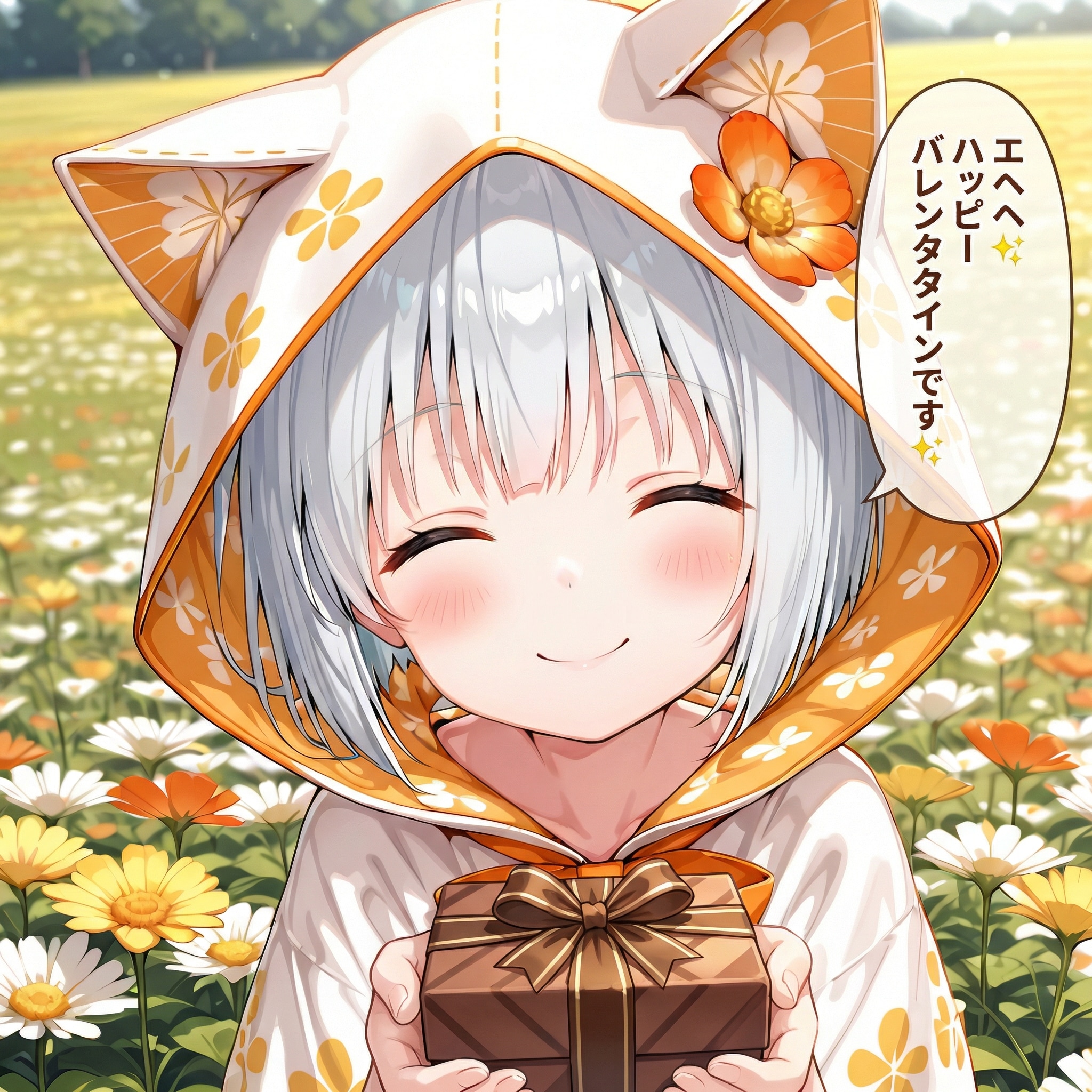 フロルからのバレンタインチョコ | の人気AIイラスト・グラビア