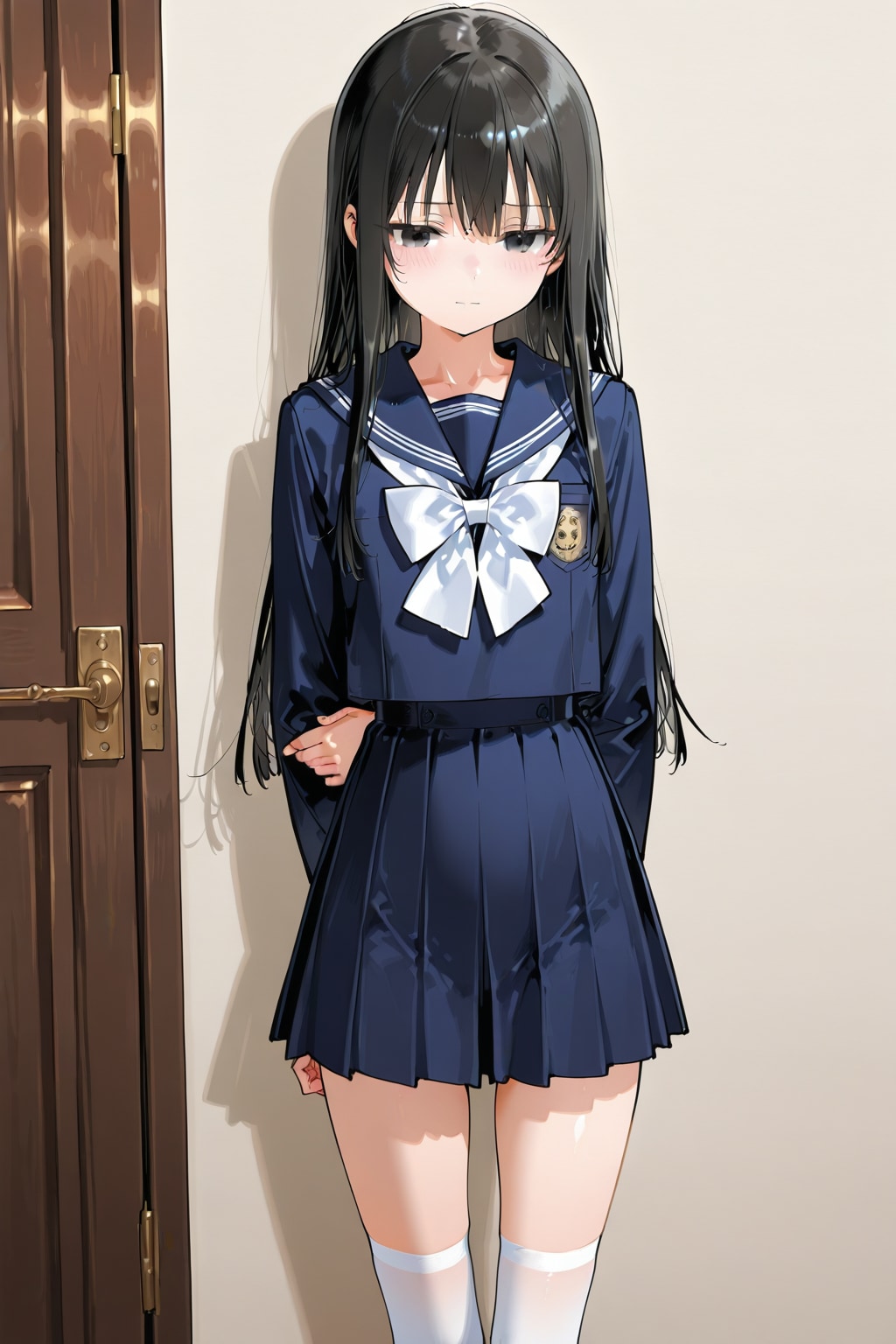 手元に、多少崩れ有り。