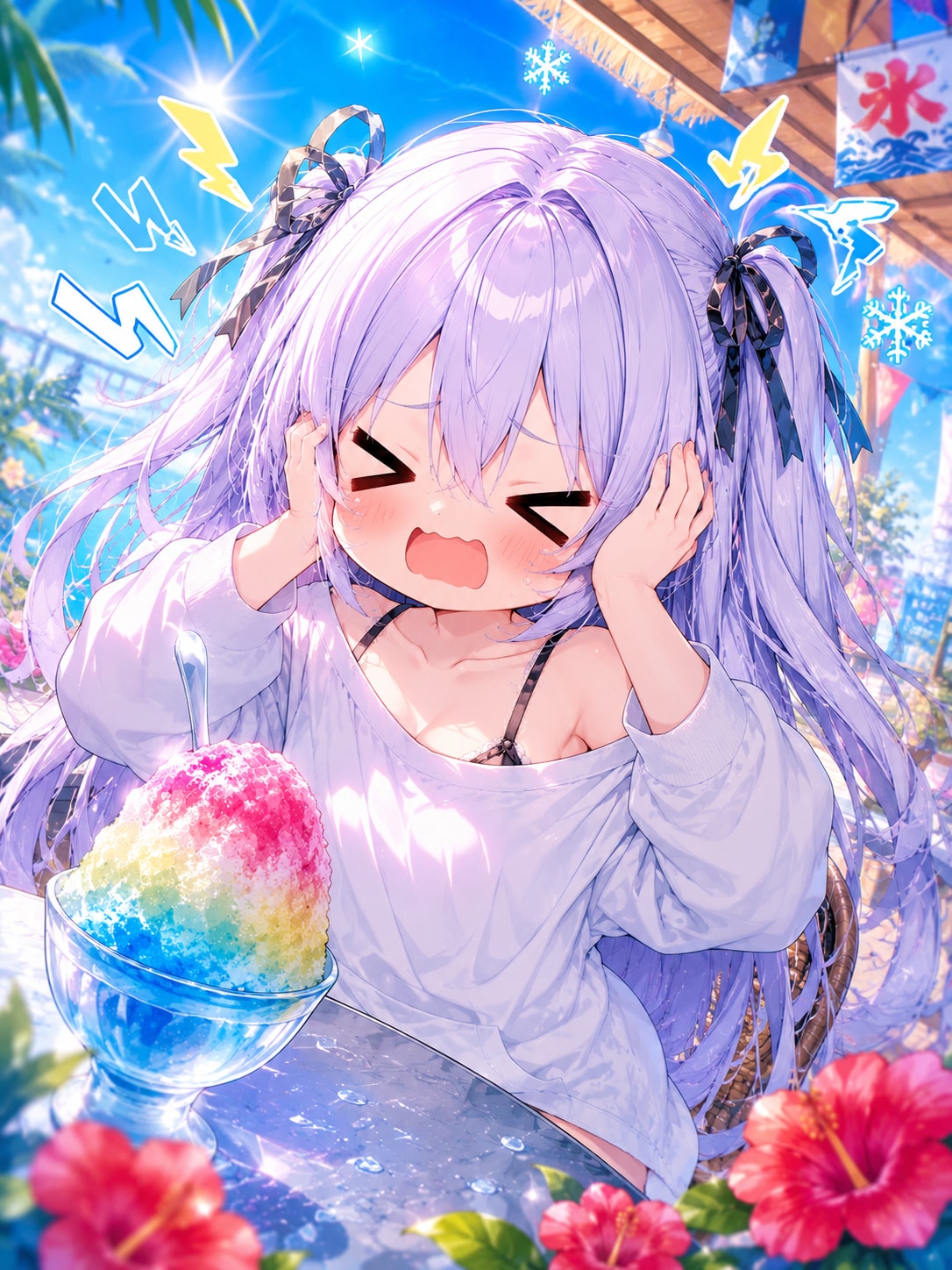 ヒロイン争奪❗️チキチキ真夏のかき氷対決‼️