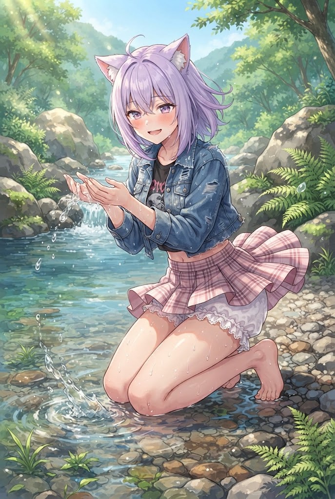 小川とドロワーズのシス