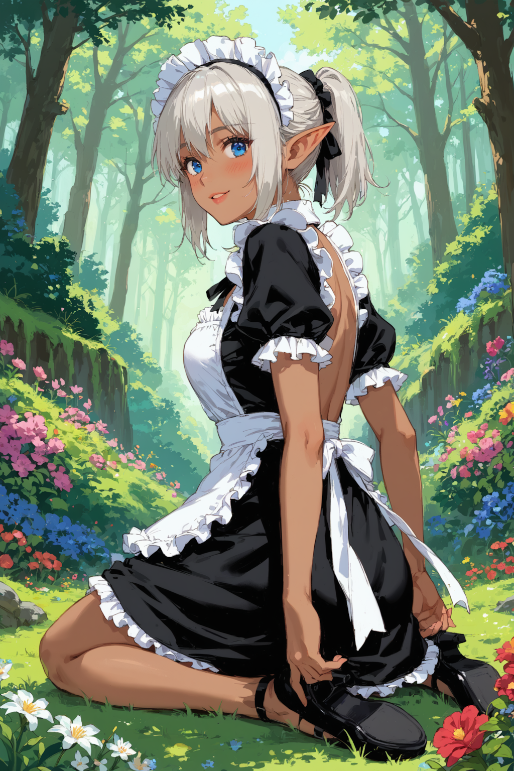 森のエルフメイドさん