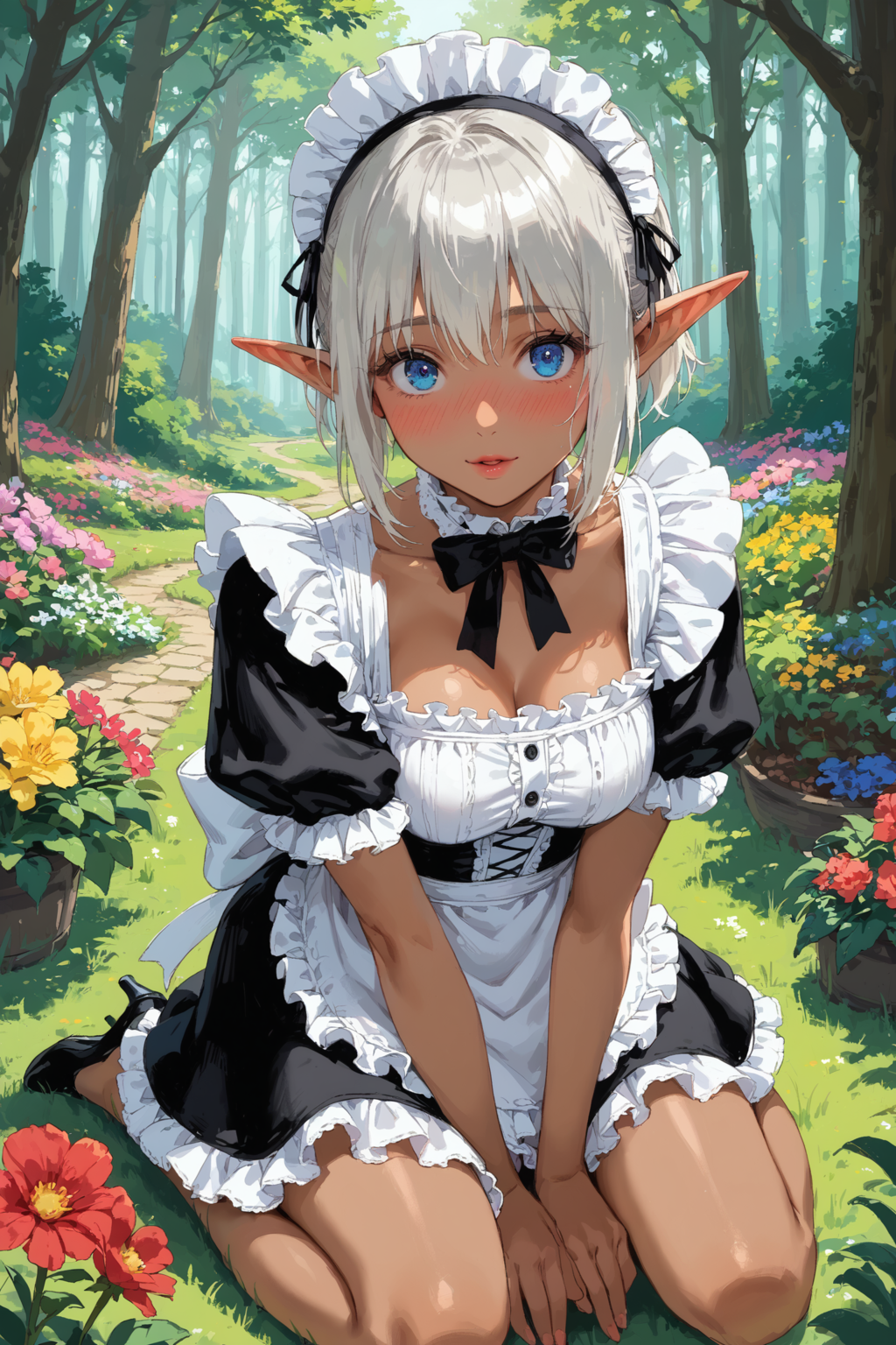 森のエルフメイドさん