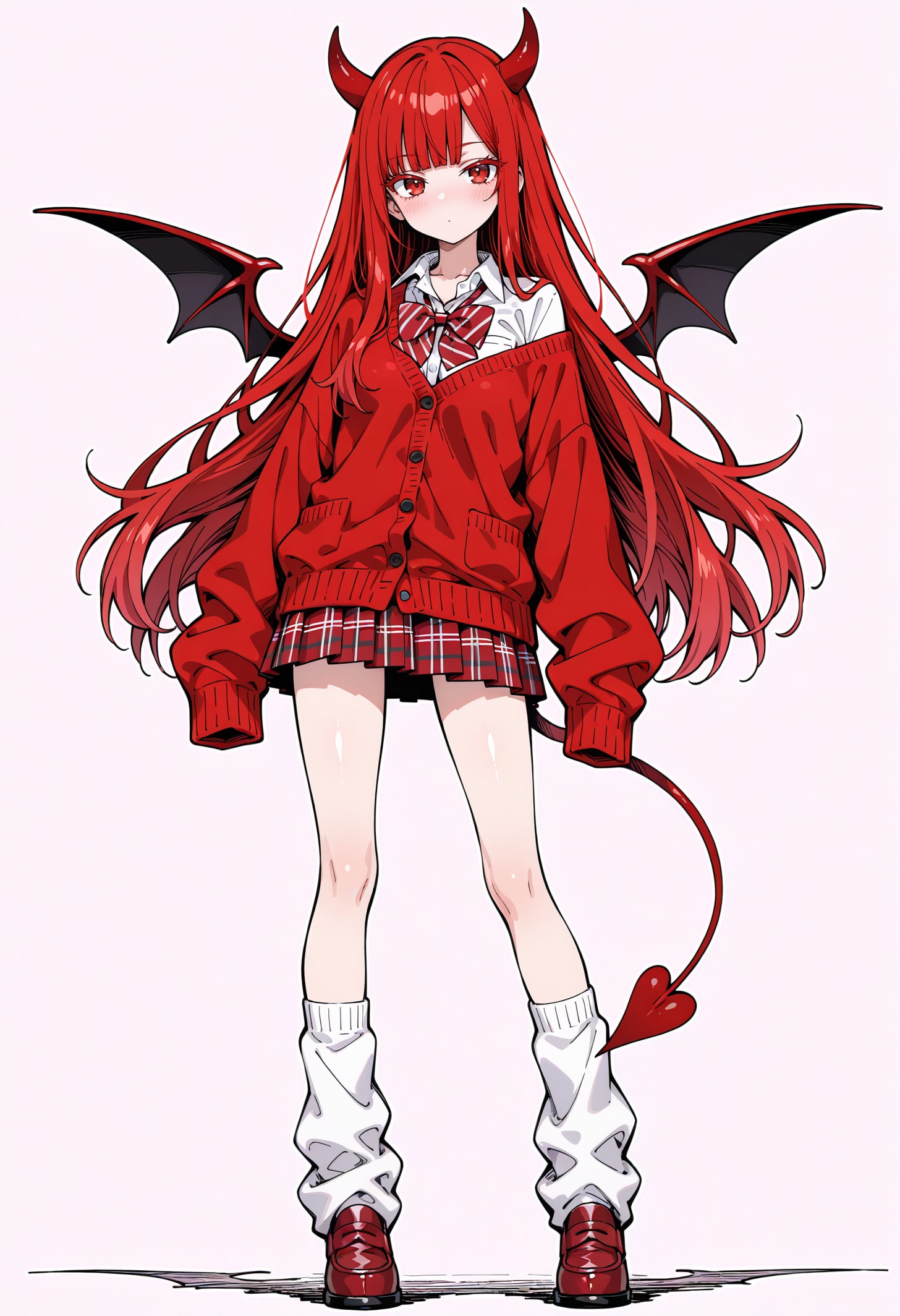 赤悪魔JK | の人気AIイラスト・グラビア