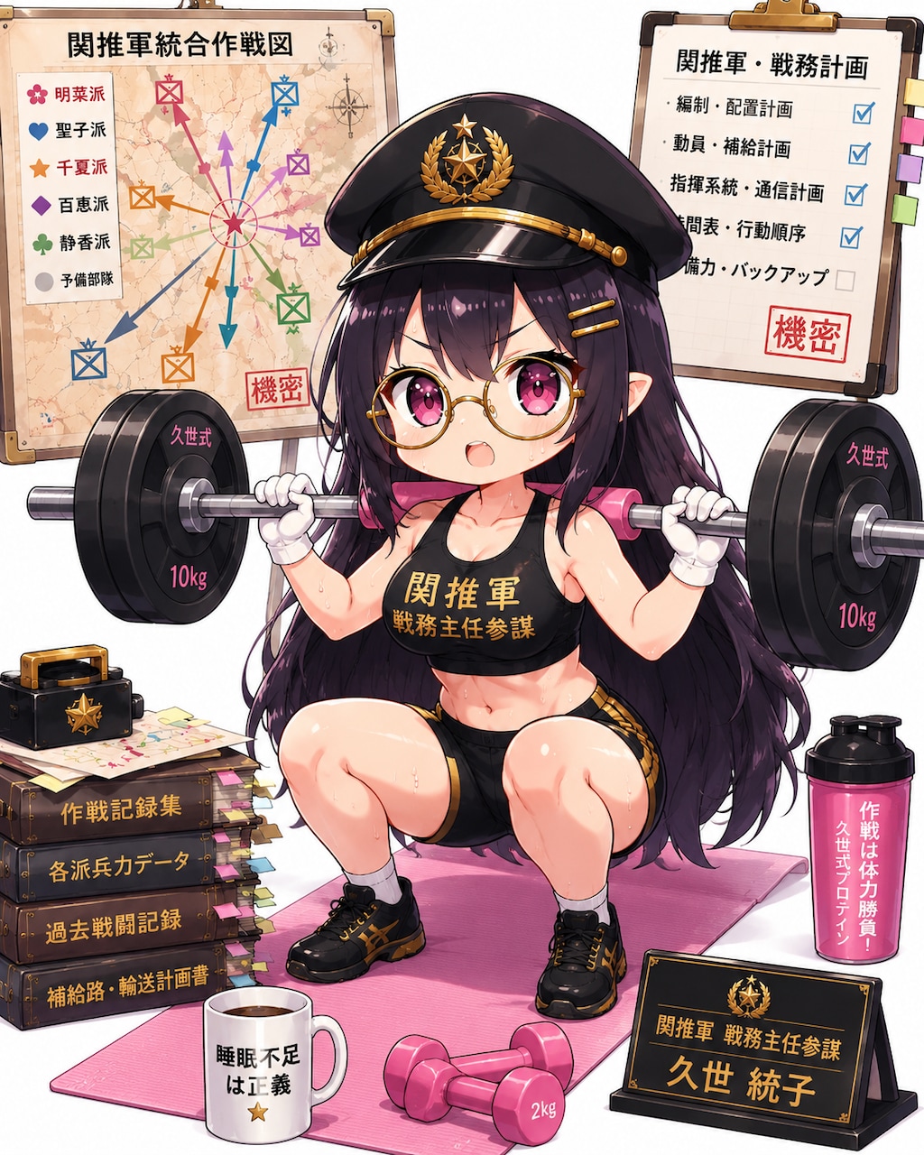 作戦は体力勝負