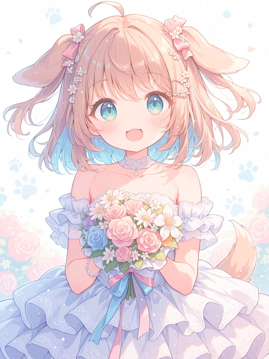 ケモミミジューンブライド