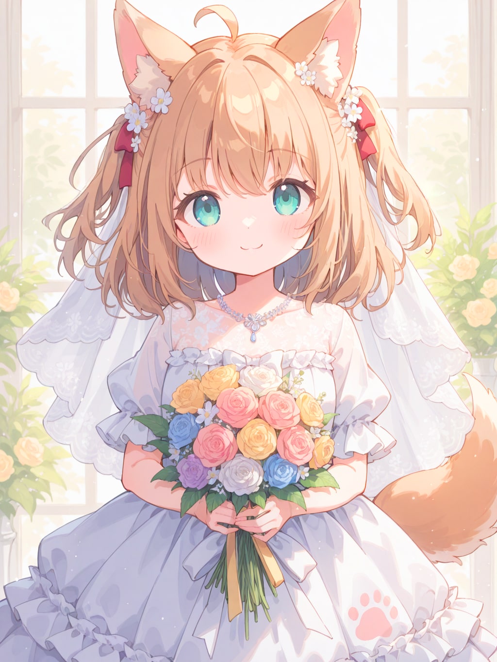 ケモミミジューンブライド