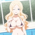ビッチ先生×マイクロビキニ 5枚目