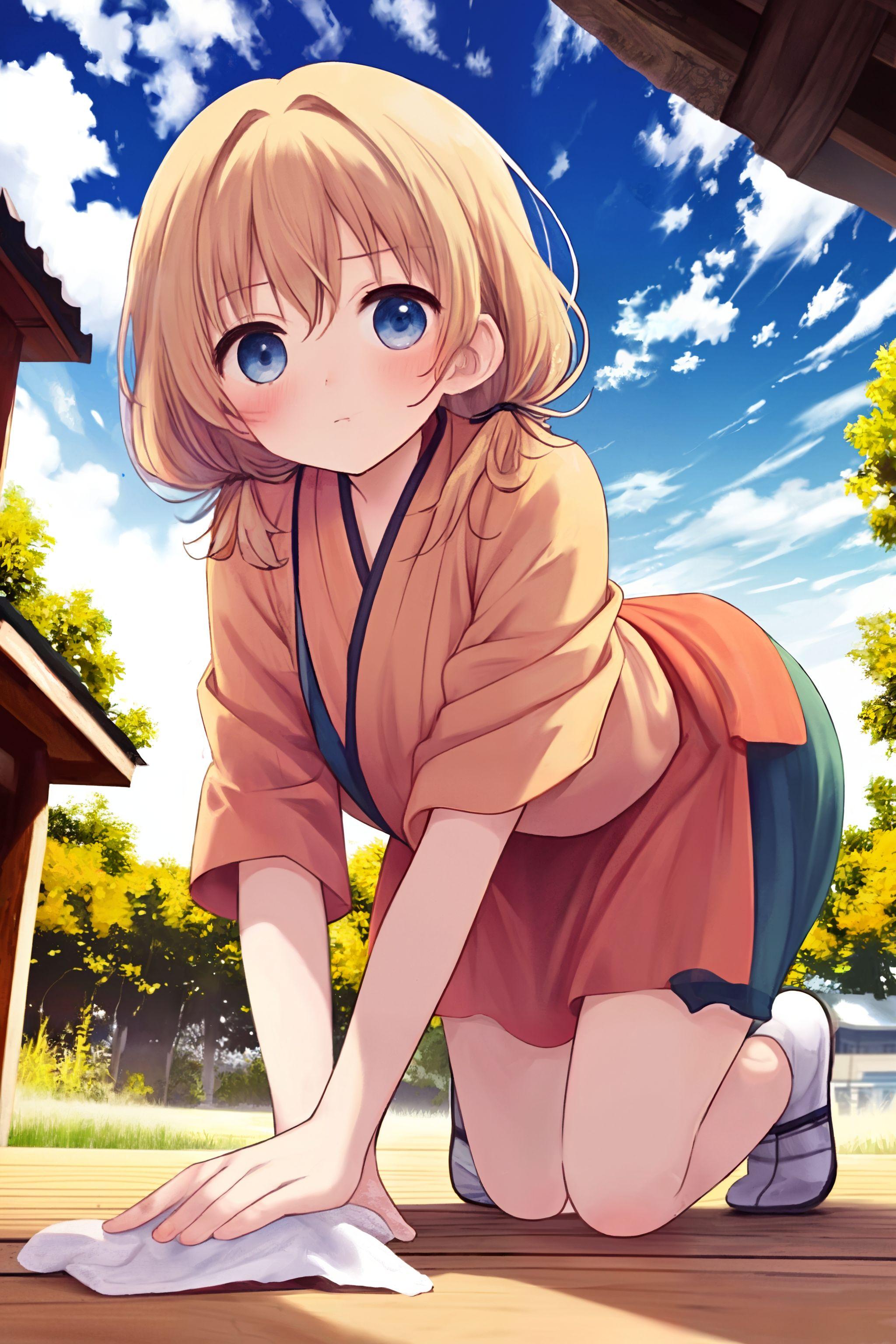 旅館のバイトちゃん