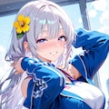 新コスチュームが可愛いチアのお姉さん♡ 2枚目