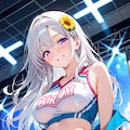新コスチュームが可愛いチアのお姉さん♡ 3枚目