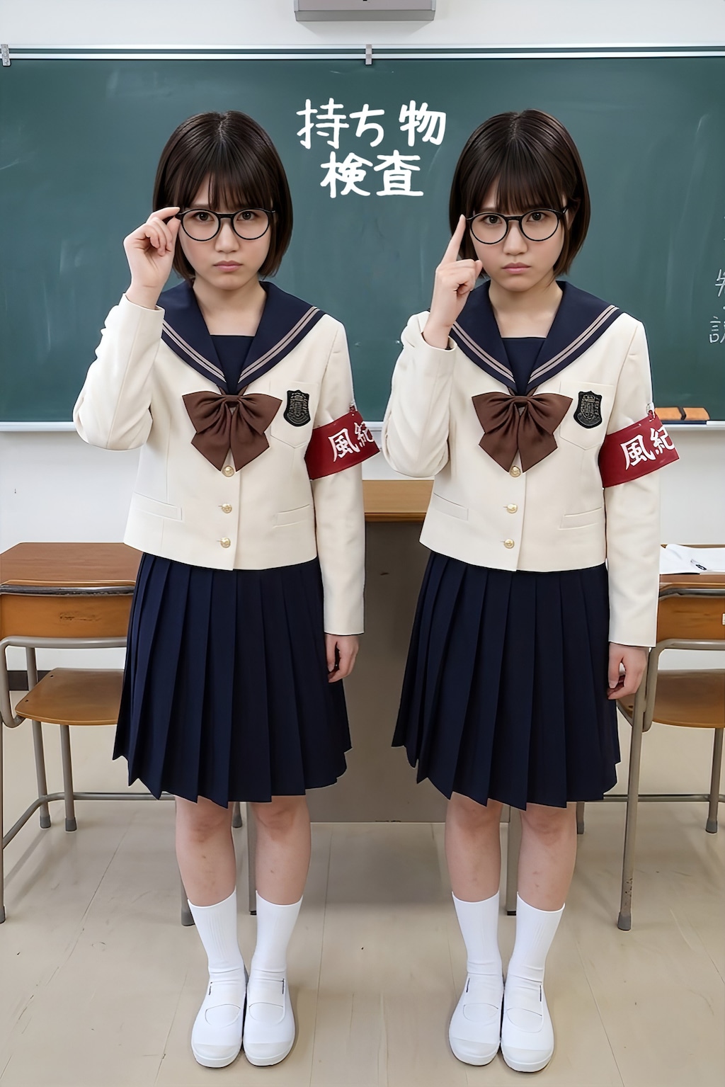 持ち物検査😍